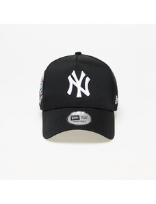 Sapka New Era New York Yankees World Series Patch 9FORTY E-Frame Adjustable Cap Black/ Kelly Green