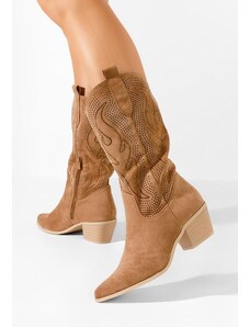 Zapatos Nanette camel cowboy csizma női
