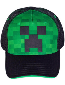 astra - Astra Minecraft baseball sapka, zöld-fekete, Creeper, Astra