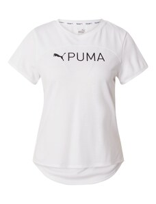 PUMA Funkcionális felső 'Ultrabreathe' fekete / fehér