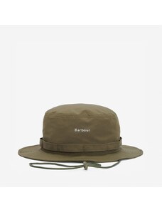 Barbour Teesdale Showerproof Bucket Hat — Army Green