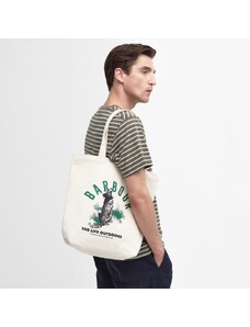 Barbour Printed Canvas Tote