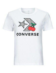 Converse CHERRY STAR CHEVRON INFILL TEE WHITE