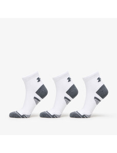 Férfi zoknik Under Armour Performance Cotton 3-Pack QTR Socks White