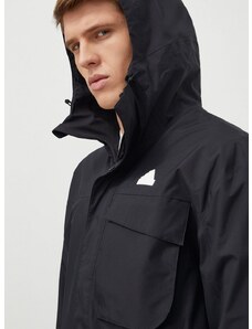 adidas rövid kabát férfi, fekete, átmeneti, IN7192