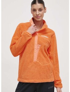 adidas TERREX sportos pulóver Xploric narancssárga, sima, IM7425