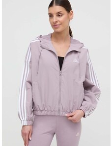 adidas rövid kabát női, lila, átmeneti, IS1476