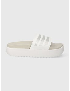 adidas papucs fehér, női, platformos, IE9703