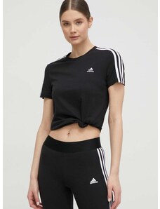 adidas t-shirt GL0784 női, fekete, GL0784