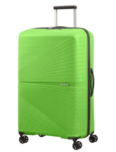 American Tourister AIRCONIC 4-kerekes keményfedeles bőrönd 77 x 49 x 31 cm, világos zöld