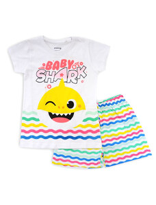 Baby Shark gyerek rövid pizsama 116 cm