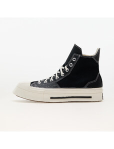 Converse Chuck 70 De Luxe Squared Black/ Black/ Egret, magas szárú sneakerek