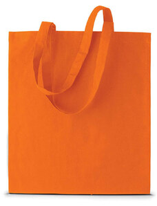 Kimood pamut hosszú fülü bevásárlótáska KI0223, Orange