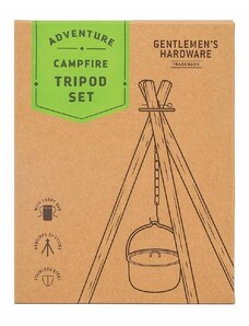 Gentlemen's Hardware bogrács állvány Campfire Tripod Set
