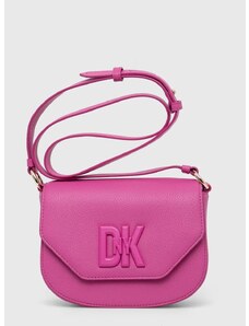 Dkny bőr táska rózsaszín, R41EKC54