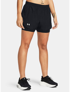 Under Armour Shorts UA Fly By 2-in-1 Shorts-BLK - Women