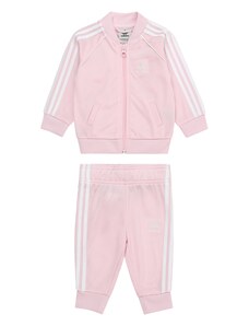 ADIDAS ORIGINALS Jogging ruhák 'Adicolor Sst' rózsaszín / fehér