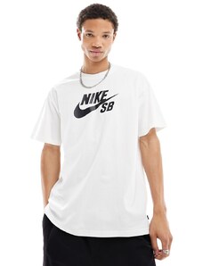 Nike SB logo t-shirt in white