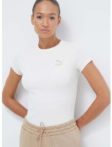 Puma t-shirt női, bézs, 624825