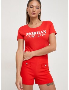Morgan t-shirt női, piros