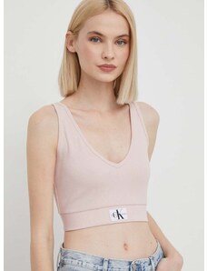 Calvin Klein Jeans top női, rózsaszín