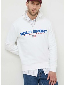 Polo Ralph Lauren felső fehér, férfi, nyomott mintás