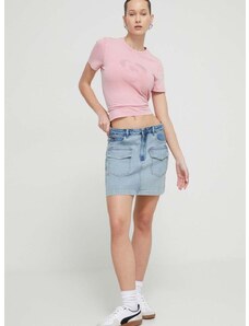 Desigual t-shirt női, rózsaszín