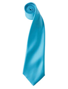Premier szatén 144 cm-es férfi nyakkendő PR750, Turquoise
