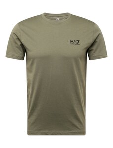 EA7 Emporio Armani Póló khaki / fekete