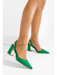 Zapatos Vonieta zöld női szling