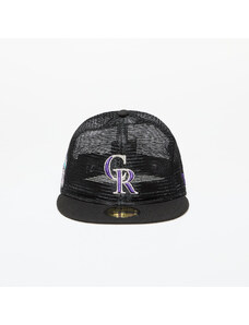 Sapka New Era Colorado Rockies Mesh Patch 59FIFTY Fitted Cap Black