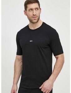 BALR. Emporio Armani t-shirt fekete, férfi, sima
