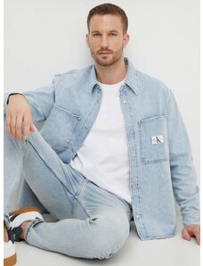 Calvin Klein Jeans farmering férfi, galléros, regular