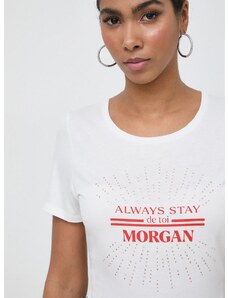 Morgan t-shirt női, fehér