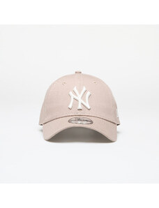 Sapka New Era New York Yankees League Essential 9FORTY Adjustable Cap Ash Brown/ Off White