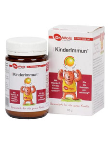 DR.WOLZ KINDERIMMUN KONCENTRÁTUM POR 65G, természetes étrend-kiegészítő készítmény