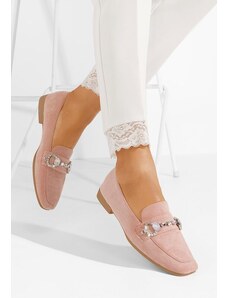 Zapatos Venea rózsaszín női elegáns mokaszín