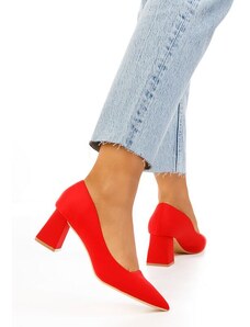 Zapatos Calisie piros félcipő