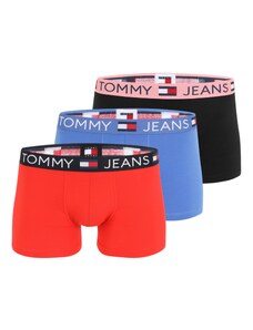 Tommy Jeans Boxeralsók kék / piros / fekete / fehér
