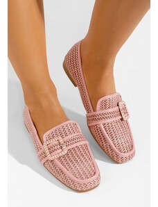 Zapatos Virginia rózsaszín női mokaszín