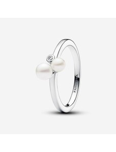Pandora - Dupla kezelt édesvízi tenyésztett gyöngyös gyűrű - 193156C01-56