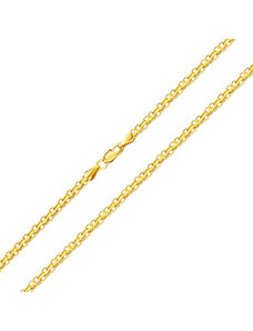 Ékszerkirály 14k arany nyaklánc, Biscmarck, 45 cm
