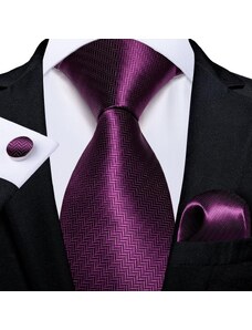 ÚRIDIVAT Selyem nyakkendő szett (lila) Nr.3