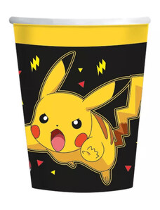 Pokémon papír pohár thunder 8 db-os 237 ml