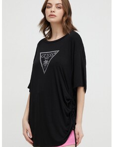 Guess t-shirt női, fekete, E4GI00 K68D2