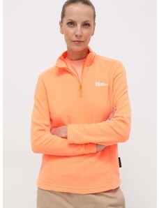 Jack Wolfskin sportos pulóver Taunus narancssárga, sima