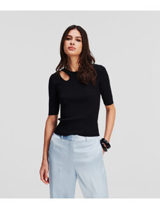 PULÓVER KARL LAGERFELD CUT OUT KNIT TOP