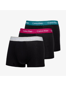 Boxeralsó Calvin Klein Cotton Stretch Classic Fit Low Rise Trunk 3-Pack Black