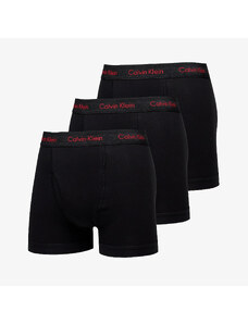 Boxeralsó Calvin Klein Cotton Stretch Wicking Technology Classic Fit Trunk 3-Pack Black
