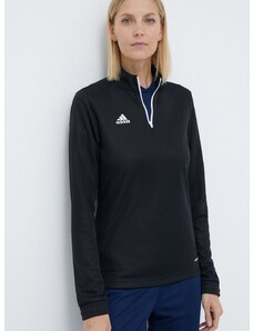 adidas Performance edzős pulóver Entrada 22 H57541 fekete, női, sima, H57541